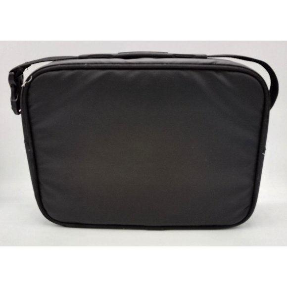 Nike Hard Plastic Liner Insulated Lunchbox w/ Handle Zippers 10 Inch Holds Food - Picture 5 of 13